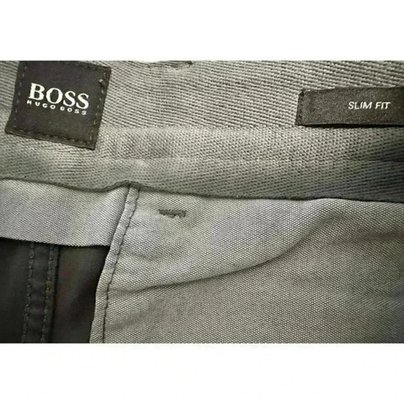 Hugo Boss Delaware Slim-Fit Stretch-Denim Jeans Green Size 29-34‎ - Picture 8 of 8